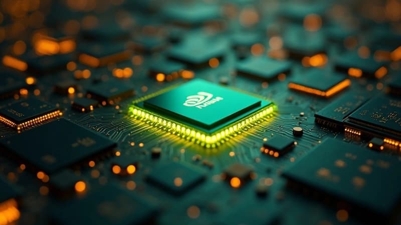 AI chip benchmark comparison chart showing Nvidia H100 versus AMD MI300X and Google TPU v5p throughput