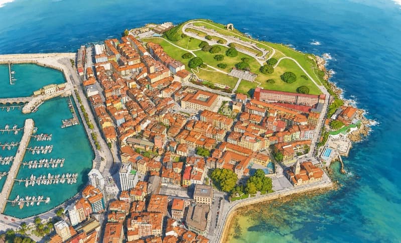 First illustration generated from the Google Earth source
