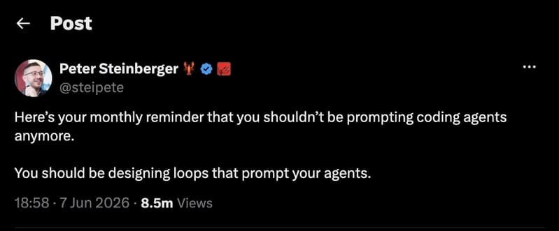 Peter's Tweet