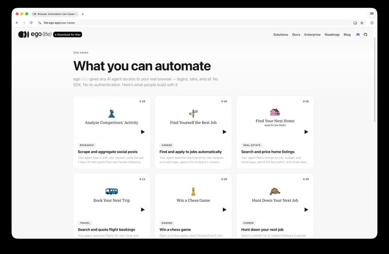 ego lite use cases
