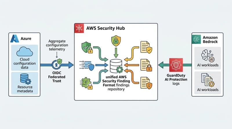 AWS Integrates Native Multi-Cloud Support for Microsoft Azure and Launches GuardDuty AI Protection in Security Hub article image