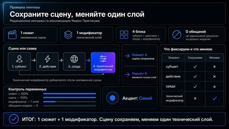 Схема проверки смешанного промпта