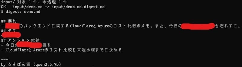 Rusuban-neko's output