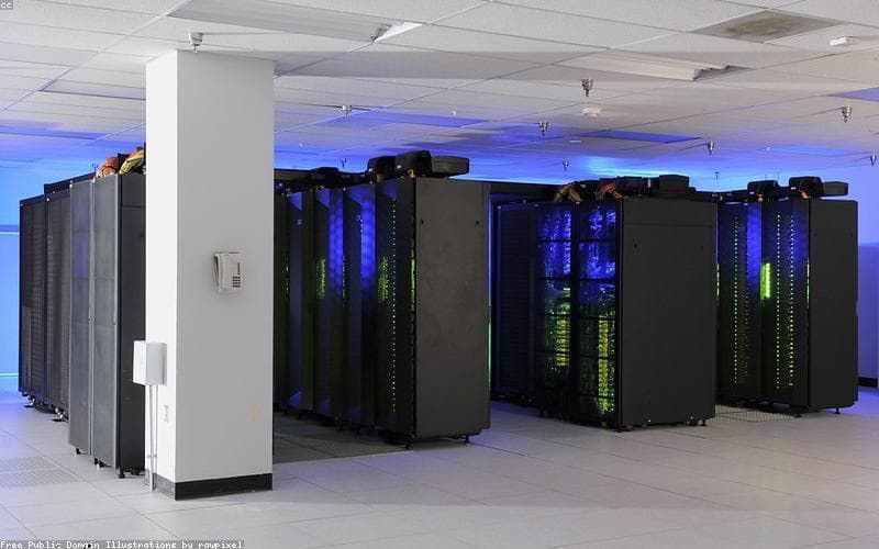 Server infrastructure representing isolated configuration directories