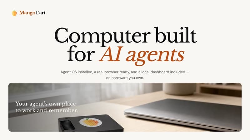 A small dedicated computer running an AI agent around the clock