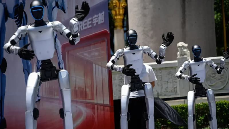 Unitree Robotics humanoids dance