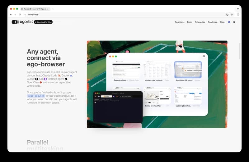 ego lite browser overview