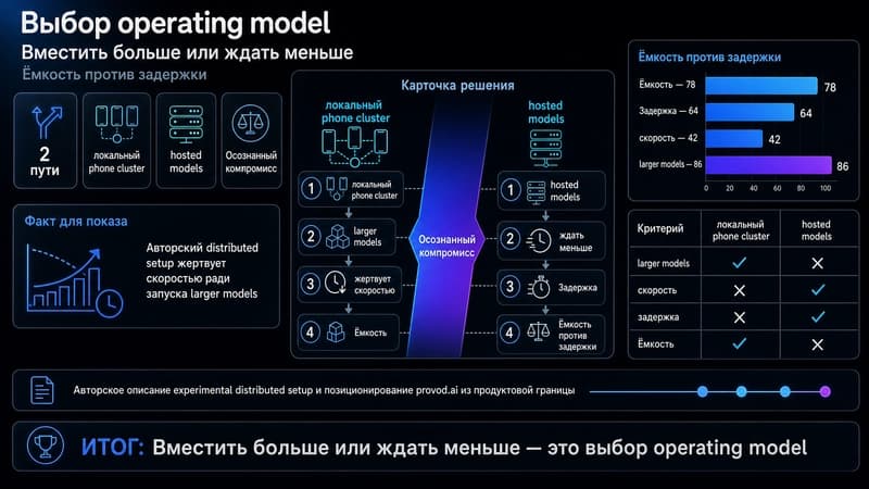 Выбор между локальной ёмкостью и меньшей оркестрацией