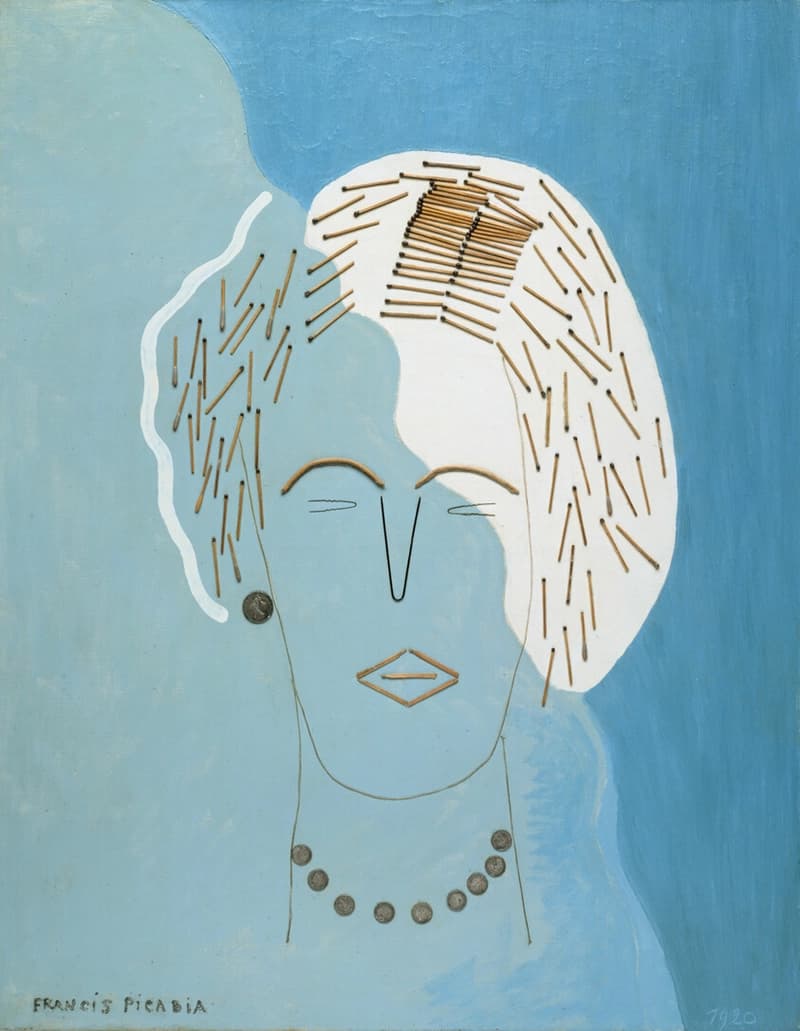 Untitled (Match-Woman I) (1920) // Francis Picabia French, 1879–1953