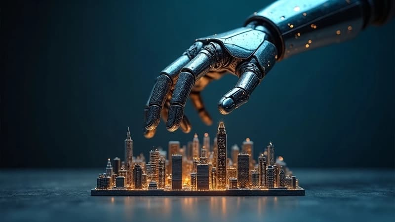 Satya Nadella discussing AI economic concentration and foundation model power in WSJ interview