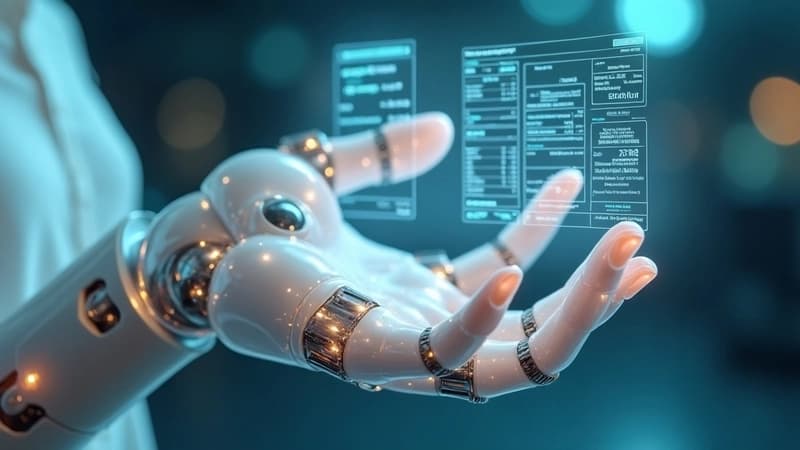 Multi-agent AI finance workflow dashboard showing invoice, reconciliation, and reporting agents coordinating in real time