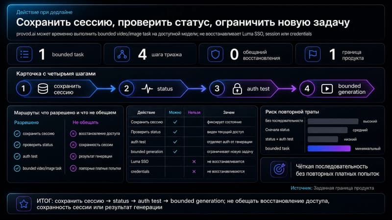 Карточка решения для задачи с дедлайном