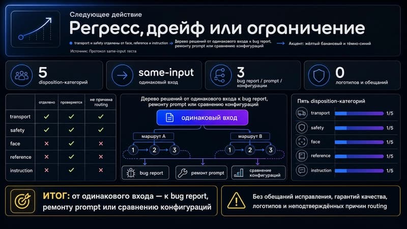 Дерево решений: что делать после same-input теста