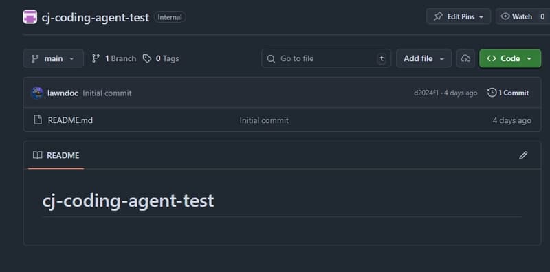 Repository setup