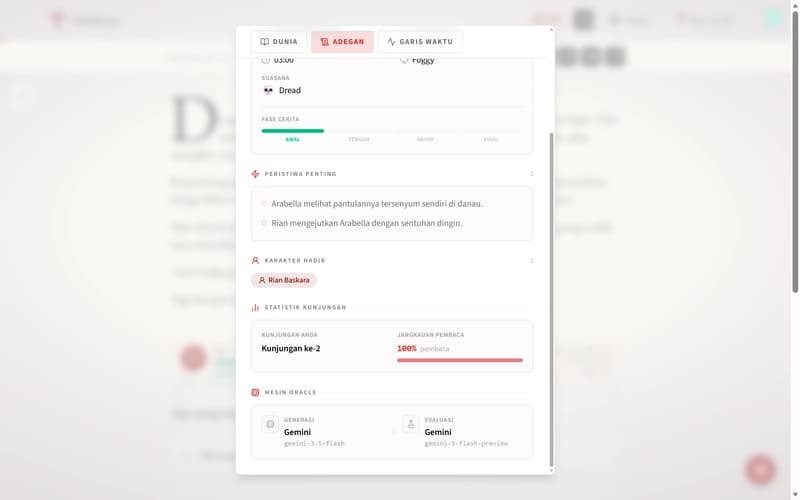 Two different AI models work to produce every single quality story page