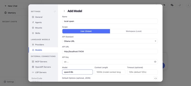 Add model form, filled