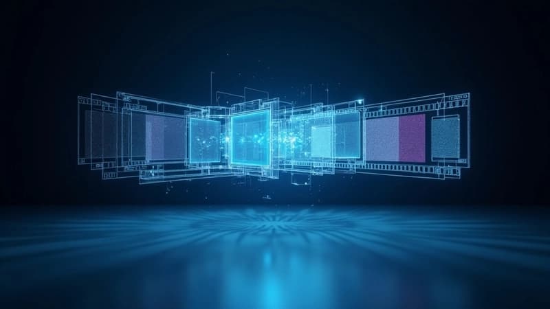 RAG memory layer storing TikTok and YouTube Shorts performance embeddings feeding back into a scoring agent