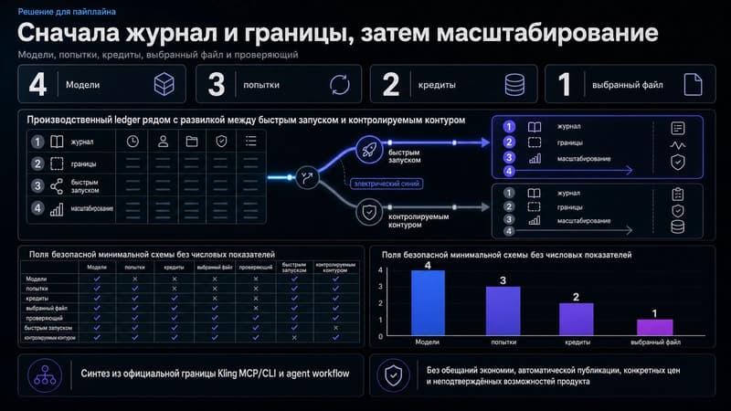 Журнал решений для агентного видеопайплайна
