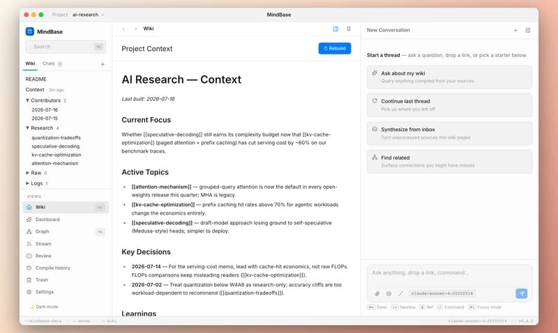 the web UI