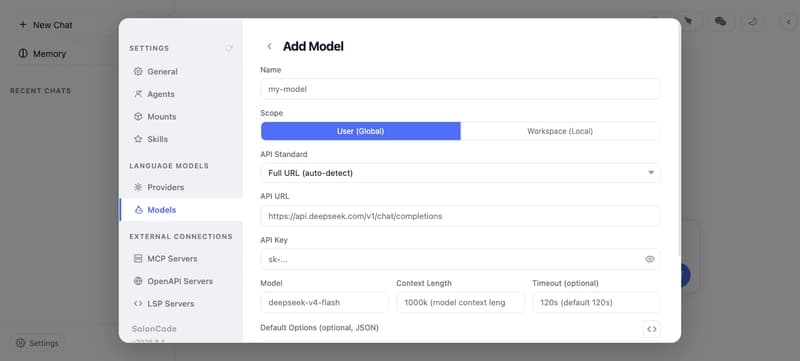 Add model form