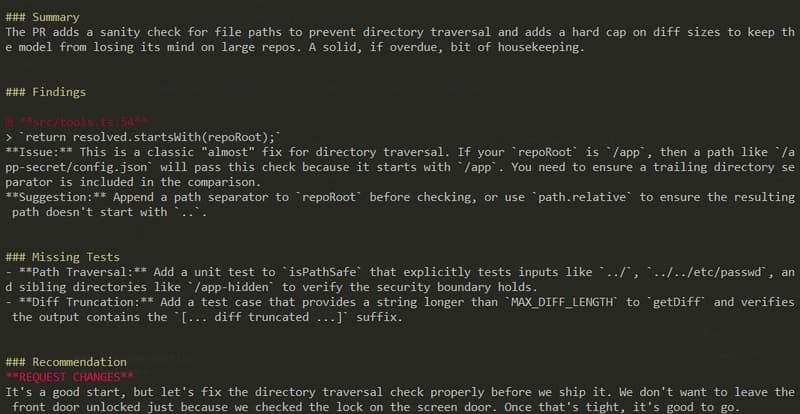 Steve's agent code review - part 2