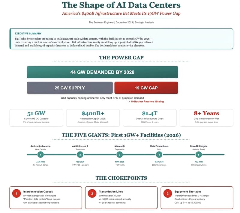 The State of AI Data Centers - by Gennaro Cuofano