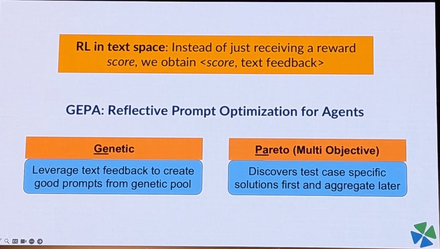 GEPA: Reflective Prompt Optimization for Agents