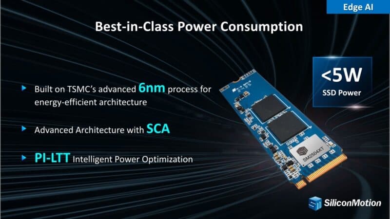 Edge AI Best-in-Class Power Consumption Built on TSMC’s advanced 6nm process for energy-efficient architecture