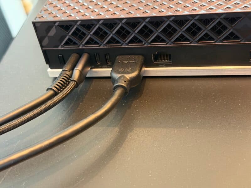 AMD Ryzen AI Halo AI Developer PC Rear Ports 2 Large
