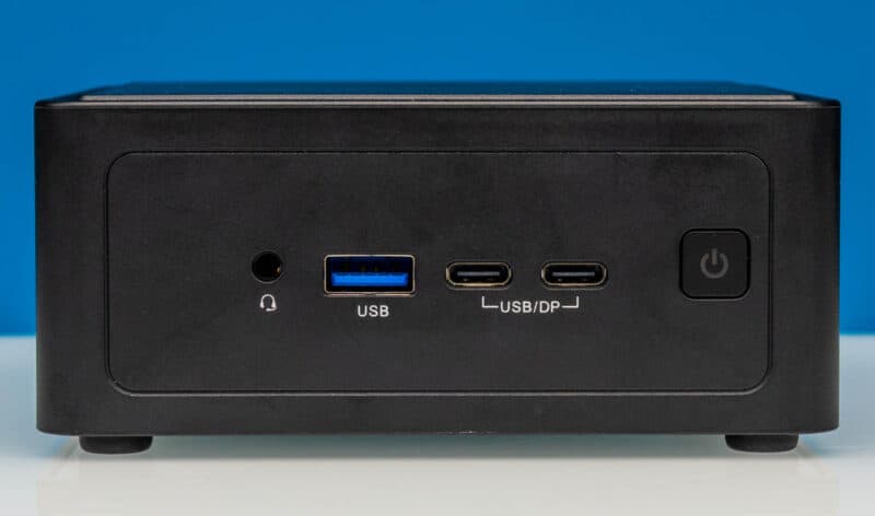 ASRockRack NUC BOX 358H Front 1