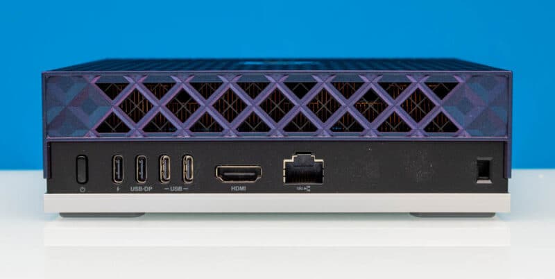 AMD Ryzen Halo AI Developer Workstation Rear