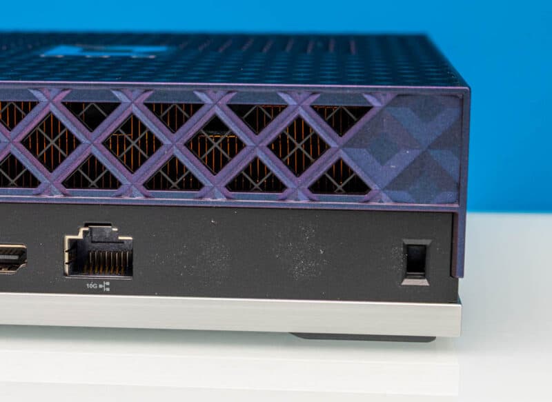 AMD Ryzen Halo AI Developer Workstation Rear Networking