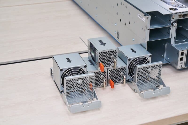ASRock Rack 4U16X GNR2 DLC Fan Modules Out Large