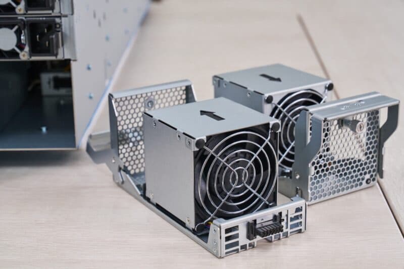 ASRock Rack 4U16X GNR2 DLC Fans 2 Large