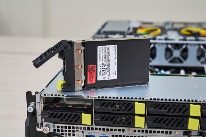 ASRock Rack 4U16X GNR2 DLC SSD Tray Large